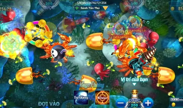Các loại vũ khí trong game Bắn Cá Vua Hải Tặc VNBet77
