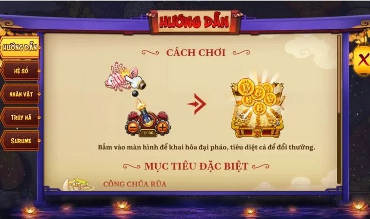 Cách chơi Bắn Cá Đại Hải Trình VNBet77