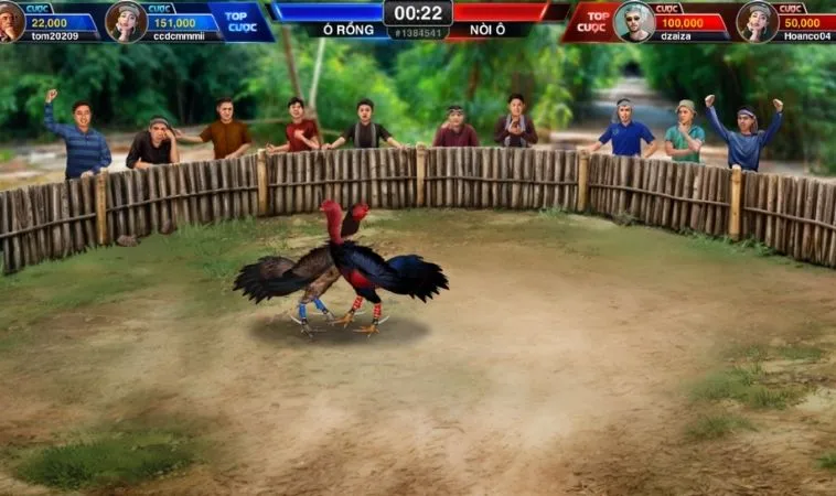 Giao diện chơi Đá Gà 3D Tại VNBet77