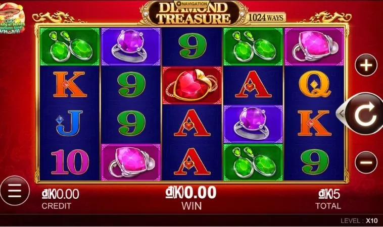 Giao diện chơi Nổ Hũ Kim Cương VNBet77