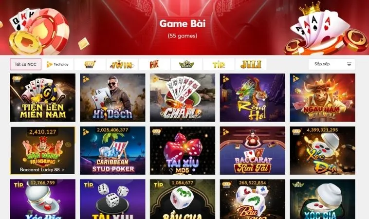 Nhà cái VNBet77 quy tụ nhiều thể loại game hay để tham gia chơi