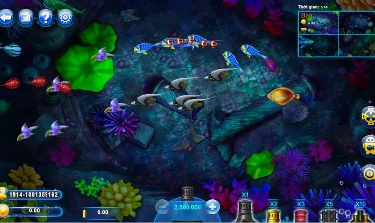 Cách chơi Thợ Săn Cá Tại VNBet77